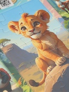 Пазл 2в1 «Чей малыш?», 38 деталей 10994578