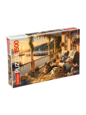 Пазл «На веранде у озера», 1500 деталей