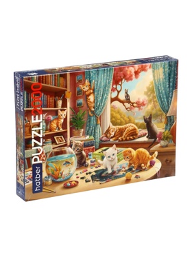 Пазл «Пушистые шалуны», 2000 деталей