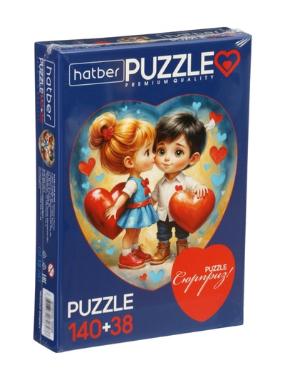 Пазл 2в1 «Нежный возраст», 140+38 деталей