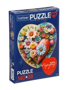 Пазл 2в1 «Цветы для души», 140+38 деталей - фото 122245546