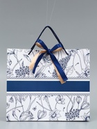 Пакет подарочный ламинированный «Цветы», мрамор, с бантом, 35×30×10 см  (артикул 10935055)  большой выбор товаров оптом и в розницу по низким ценам с доставкой