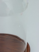 УЦЕНКА Стеклянный купол-клош с шариком на подставке «Родрик», 29×15 см, стекло, коричневый 11004028