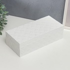 УЦЕНКА Шкатулка дерево для украшений «Белое плетение» 8×27×12.2 см - Фото 1