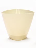 Горшок для цветов «Элеганс», 2 л, d=17.3 см, h=15 см, пластиковый, с поддоном, цвет молочный  (артикул 10998745)  большой выбор товаров оптом и в розницу по низким ценам с доставкой