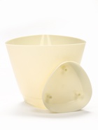 Горшок для цветов «Элеганс», 2 л, d=17.3 см, h=15 см, пластиковый, с поддоном, цвет молочный  (артикул 10998745)  большой выбор товаров оптом и в розницу по низким ценам с доставкой