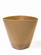 Горшок для цветов «Элеганс», 2 л, d=17.3 см, h=15 см, пластиковый, с поддоном, бежевый  (артикул 10998748)  большой выбор товаров оптом и в розницу по низким ценам с доставкой