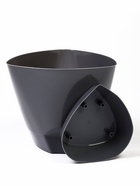 Горшок для цветов «Элеганс», 3 л, d=19.3 см, h=16.7 см, пластиковый, с прикорневым поливом, серый  (артикул 10998752)  большой выбор товаров оптом и в розницу по низким ценам с доставкой