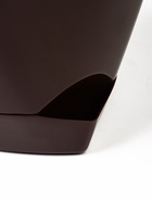 Горшок для цветов «Элеганс», 3 л, d=19.3 см, h=16.7 см, пластиковый, с прикорневым поливом, цвет шоколад - Фото 5