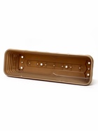 Ящик балконный для цветов, 12 л, 60×18×16 см, пластиковый, тёмно-бежевый - Фото 6