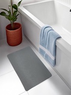 УЦЕНКА Коврик из диатомитового камня SAVANNA, 39х60 см, толщина 1 см, цвет светло-серый - Фото 6