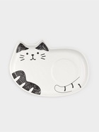 УЦЕНКА Чайная пара «Котик», 3 предмета: чашка 200 мл, блюдце 18.5×13.5 см, ложка, керамика - Фото 4