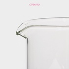 УЦЕНКА Колба для френч-пресса Доляна «Классика», 600 мл, d=8.6 см, стекло - Фото 2