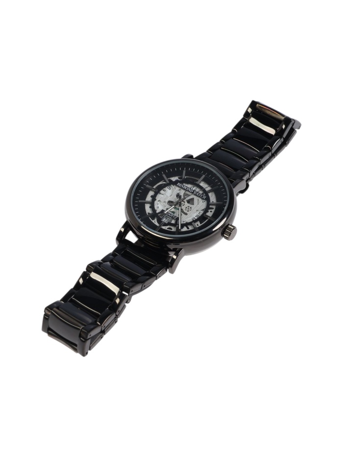 УЦЕНКА Часы наручные кварцевые мужские, d=4.4 см, ремешок l-26 см, 3 АТМ, светящиеся - Фото 1