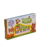 УЦЕНКА ZABIAKA Музыкальное пианино «Любимые зверята», звук, цвет желтый, SL-05406 - Фото 2