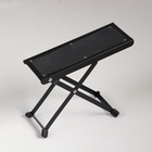 УЦЕНКА Подставка под ногу гитариста, черная, 25,5 х 10,5 х 12,5-25,5 см - Фото 1