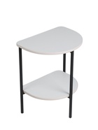 Столик приставной «Лакси Софт», 445×335×545 мм, цвет белый - Фото 1