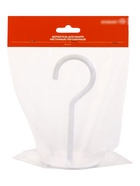 Кронштейн для кашпо с цветами «Крючок», металлический, белый - Фото 4