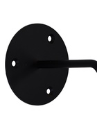 Кронштейн для кашпо с цветами «Крючок», металлический, чёрный - Фото 3