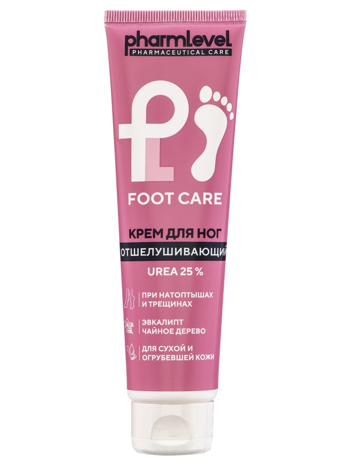 Pharmlevel FOOT CARE Крем для ног отшелушивающий UREA 25%, 100 мл - Фото 1