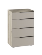 Комод «Заря», 600×403×916 мм, цвет дуб делано/кашемир  (артикул 10996542)  большой выбор товаров оптом и в розницу по низким ценам с доставкой