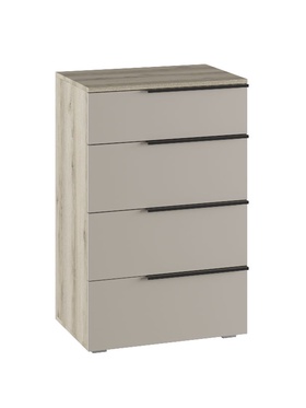 Комод «Заря», 600×403×916 мм, цвет дуб делано/кашемир