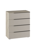 Комод «Заря», 800×403×916 мм, цвет дуб делано/кашемир  (артикул 10996543)  большой выбор товаров оптом и в розницу по низким ценам с доставкой