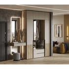 Тумба подвесная с прихожую Заря, 800х403х197, Дуб делано/Кашемир 10996545