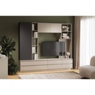 Гостиная «Селена», 2400×320×2100 мм, цвет кашемир/графит - Фото 1