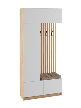 Белый/Дуб крафт