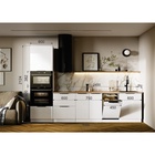 Кухонный гарнитур без верха Виктория 3000, Белый глянец 10996586