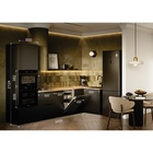 Кухонный гарнитур без верха угловой Виктория 3000х1200, Графит 10996588