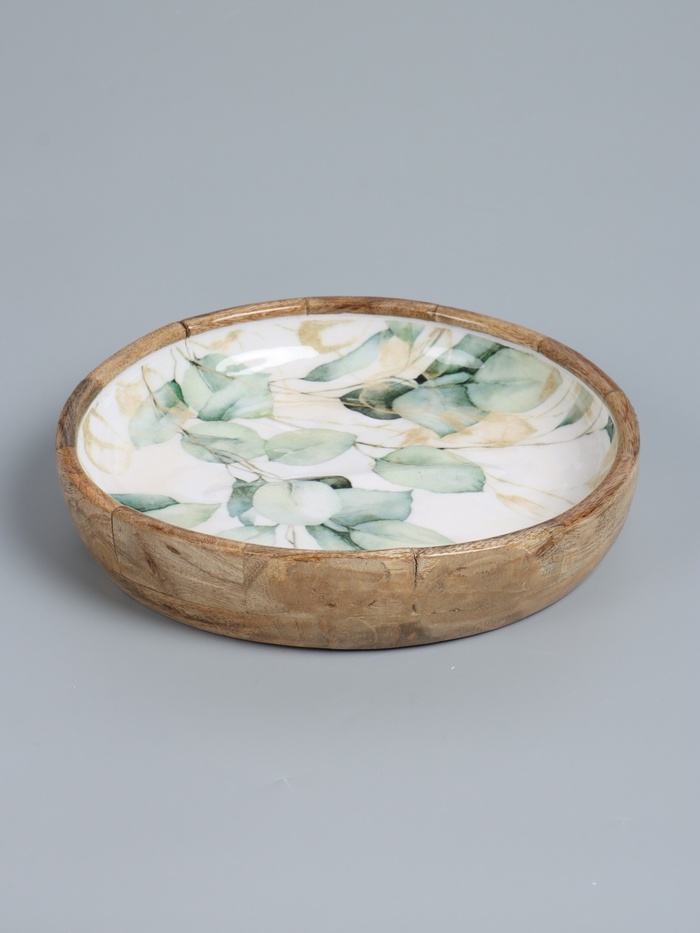 УЦЕНКА Блюдо «Листья» дерево манго 25×25×4.5 см - Фото 1