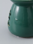 УЦЕНКА Аромалампа керамика "Ёлочка" тёмно-зелёная 6,8х6,8х7,5 см - Фото 7