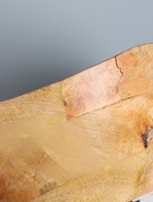 УЦЕНКА Салатник "Желтые и синие цветы" дерево манго 23х23х10,5 см - Фото 7