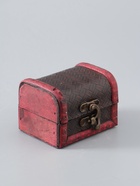 УЦЕНКА Шкатулка дерево сундучок «Плетёнка » 6×5×8 см - Фото 2