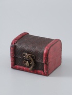 УЦЕНКА Шкатулка дерево сундучок «Плетёнка » 6×5×8 см - Фото 3