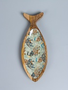 УЦЕНКА Блюдо в форме рыбки «Мудрый слон» дерево манго 32×11.5×2 см - Фото 3