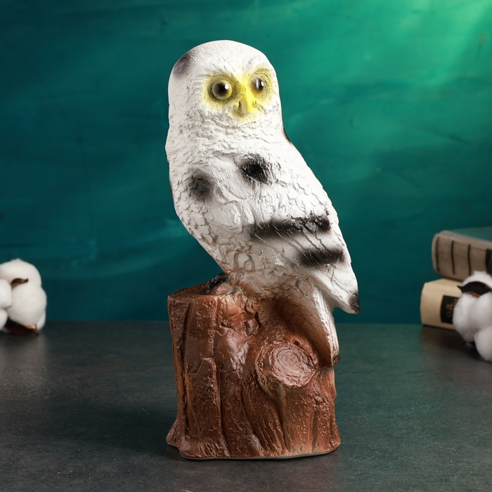УЦЕНКА Копилка "Сова полярная" 14х12х27см - Фото 1