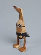 УЦЕНКА Сувенир «Утка в купальнике» дерево 25 см - Фото 4