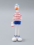 УЦЕНКА Фигура "Гусь морячок" полистоун, 5,5х10х20см - Фото 2