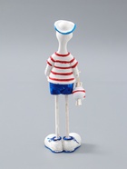 УЦЕНКА Фигура "Гусь морячок" полистоун, 5,5х10х20см - Фото 4