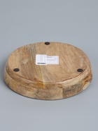 УЦЕНКА Блюдо «Черепаха и цветы» дерево манго 25×25×4.5 см - Фото 3