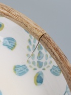 УЦЕНКА Блюдо «Черепаха и цветы» дерево манго 25×25×4.5 см - Фото 4