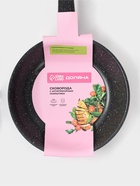 Сковорода Доляна Black Rock, d=22 см, ручка софт тач, антипригарное покрытие, индукция, чёрная - Фото 7