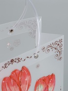 Пакет подарочный прозрачный «Тюльпаны», 22×10×24 см  (артикул 10957228)  большой выбор товаров оптом и в розницу по низким ценам с доставкой