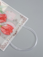 Пакет подарочный прозрачный «Тюльпаны», 22×10×24 см  (артикул 10957228)  большой выбор товаров оптом и в розницу по низким ценам с доставкой