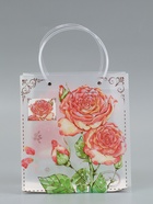 Пакет подарочный прозрачный «Розы», 22×10×24 см  (артикул 10957231)  большой выбор товаров оптом и в розницу по низким ценам с доставкой