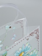 Пакет подарочный прозрачный «Ромашки-васильки», 22×10×24 см  (артикул 10957232)  большой выбор товаров оптом и в розницу по низким ценам с доставкой