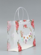 Пакет подарочный прозрачный «Нежность», 30×26×12 см  (артикул 10957234)  большой выбор товаров оптом и в розницу по низким ценам с доставкой